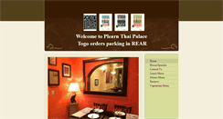 Desktop Screenshot of plearnthaipalace.com